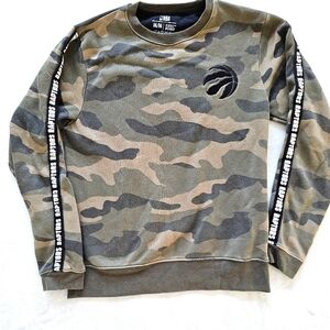 Toronto Raptors Camo Sweatshirt Sweater